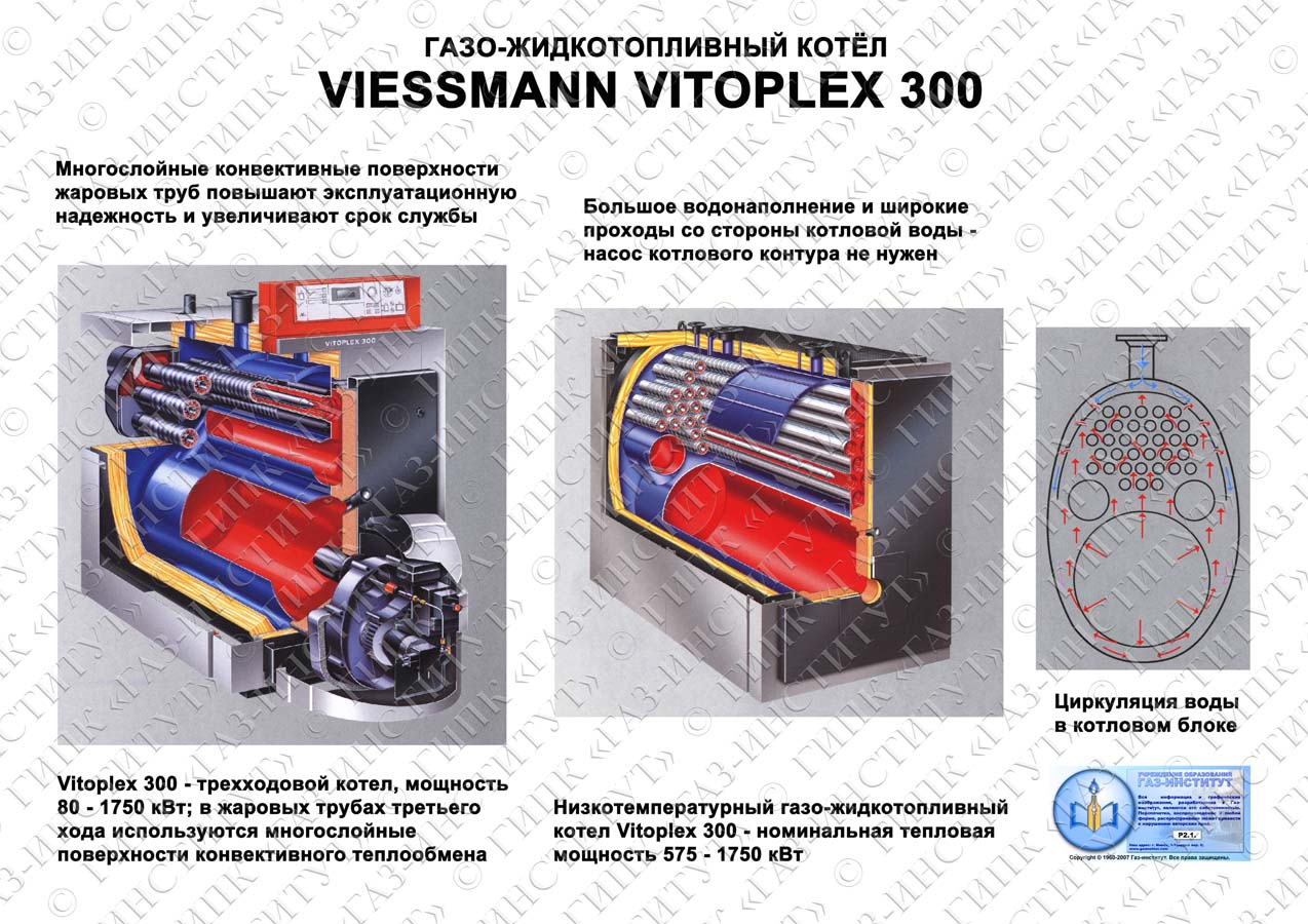 P2.1. Газо-жидкотопливный котел viessmann vitoplex 300 – Учреждение  образования «Государственный институт повышения квалификации и  переподготовки кадров в области газоснабжения «ГАЗ-ИНСТИТУТ»